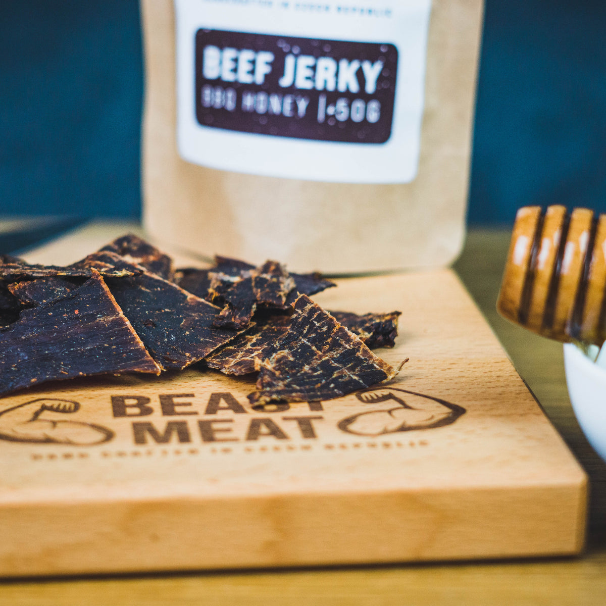 Výhodný set Hovězí jerky - Medové barbecue