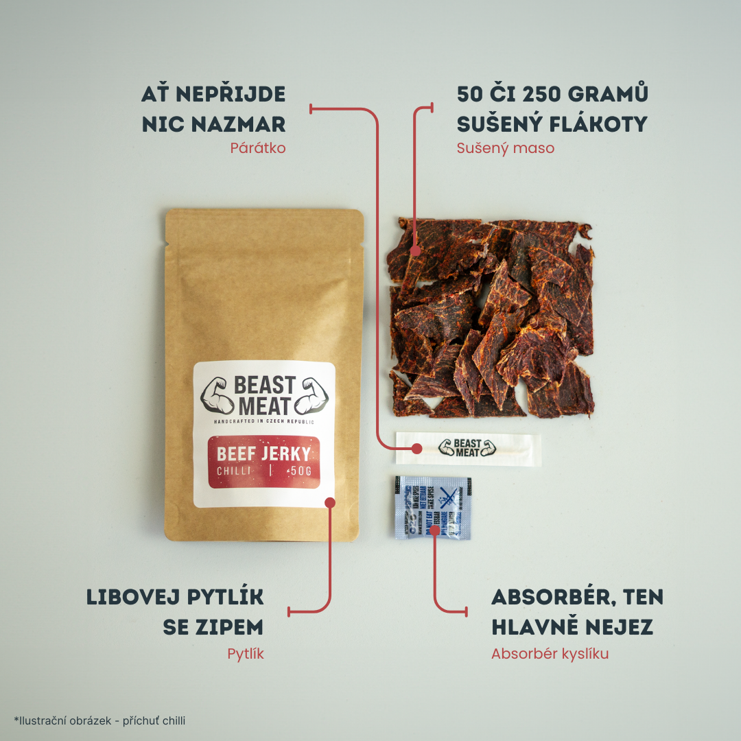 Vepřové jerky - Cibulka 50g