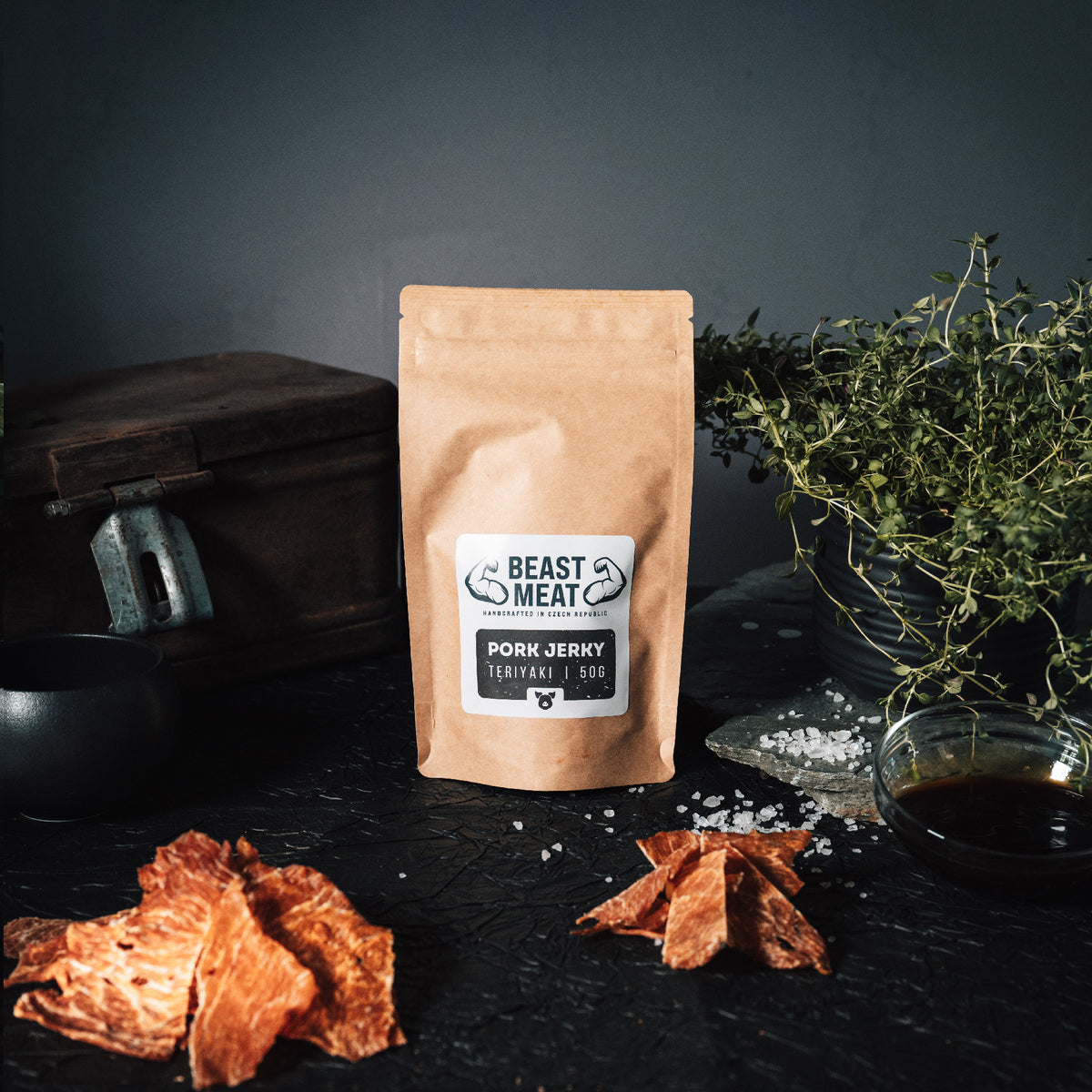 Vepřové jerky - Teriyaki 50g