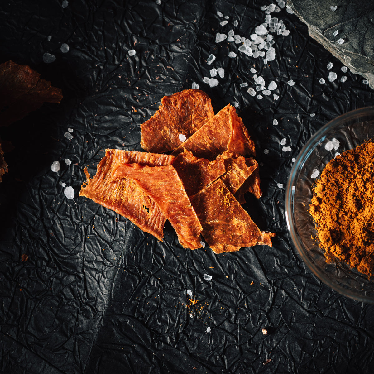 Krůtí jerky - Žluté curry 50g