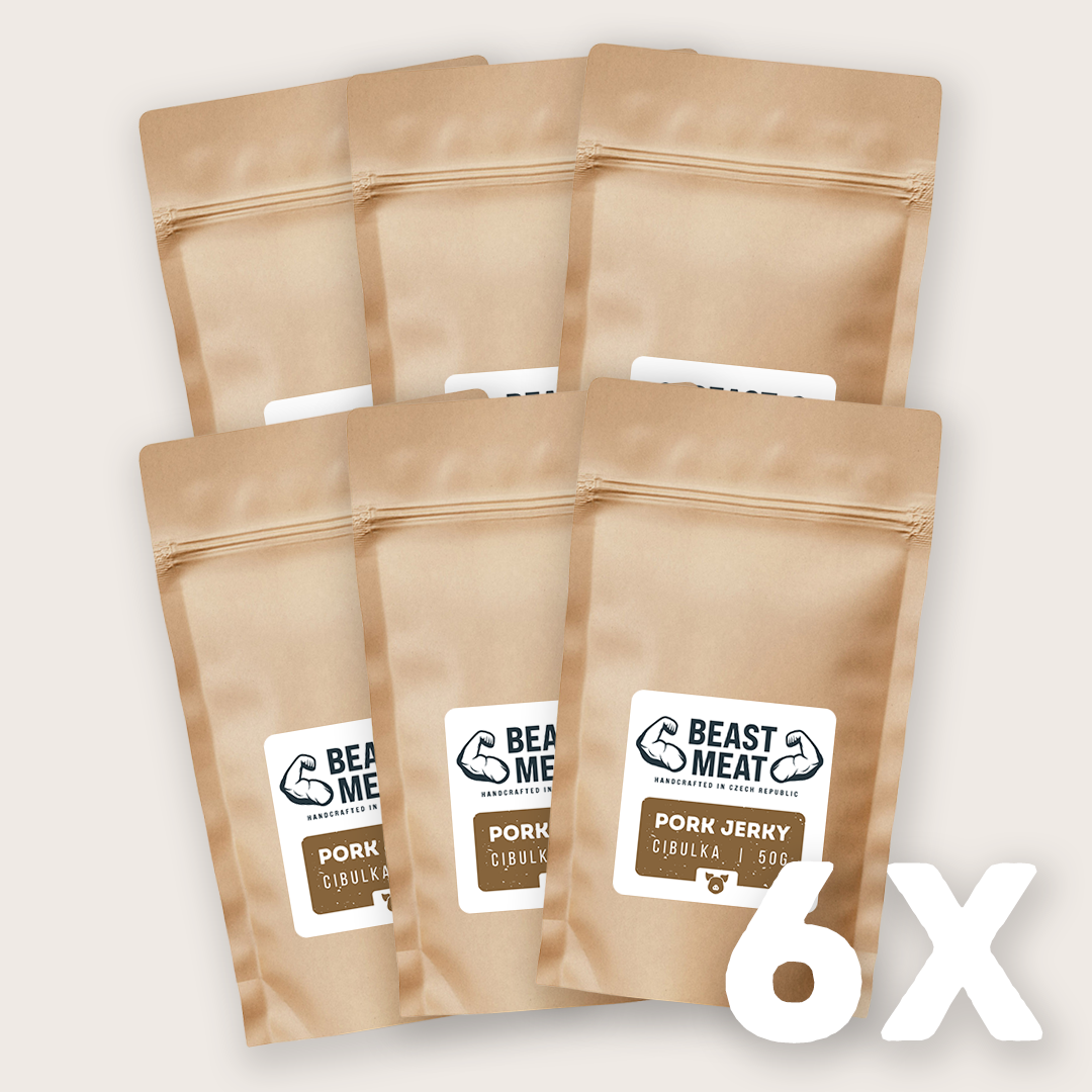 Výhodný set Vepřové jerky - Cibulka