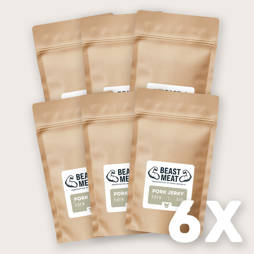 Výhodný set Vepřové jerky - Křen