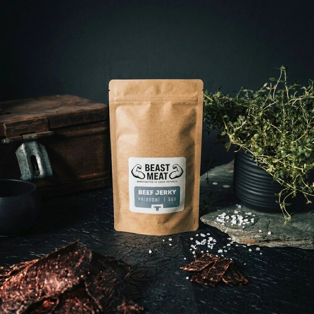 Hovězí jerky - Přírodní 50g