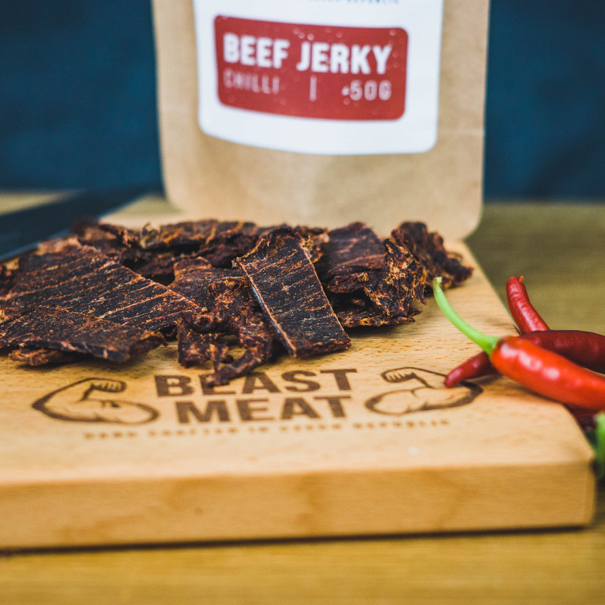 Hovězí jerky - Chilli
