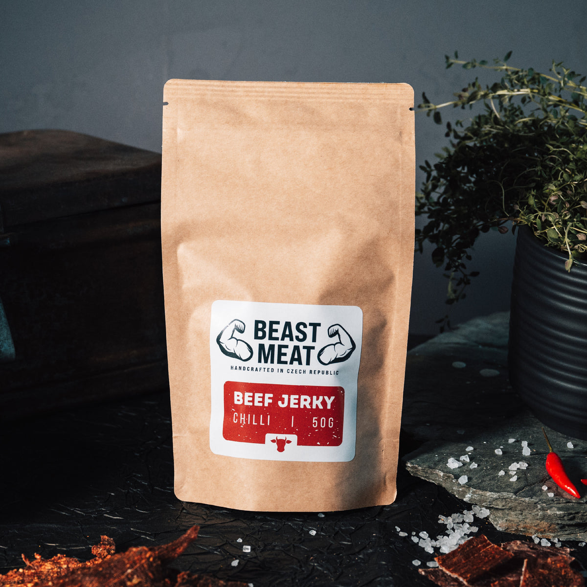 Hovězí jerky - Chilli