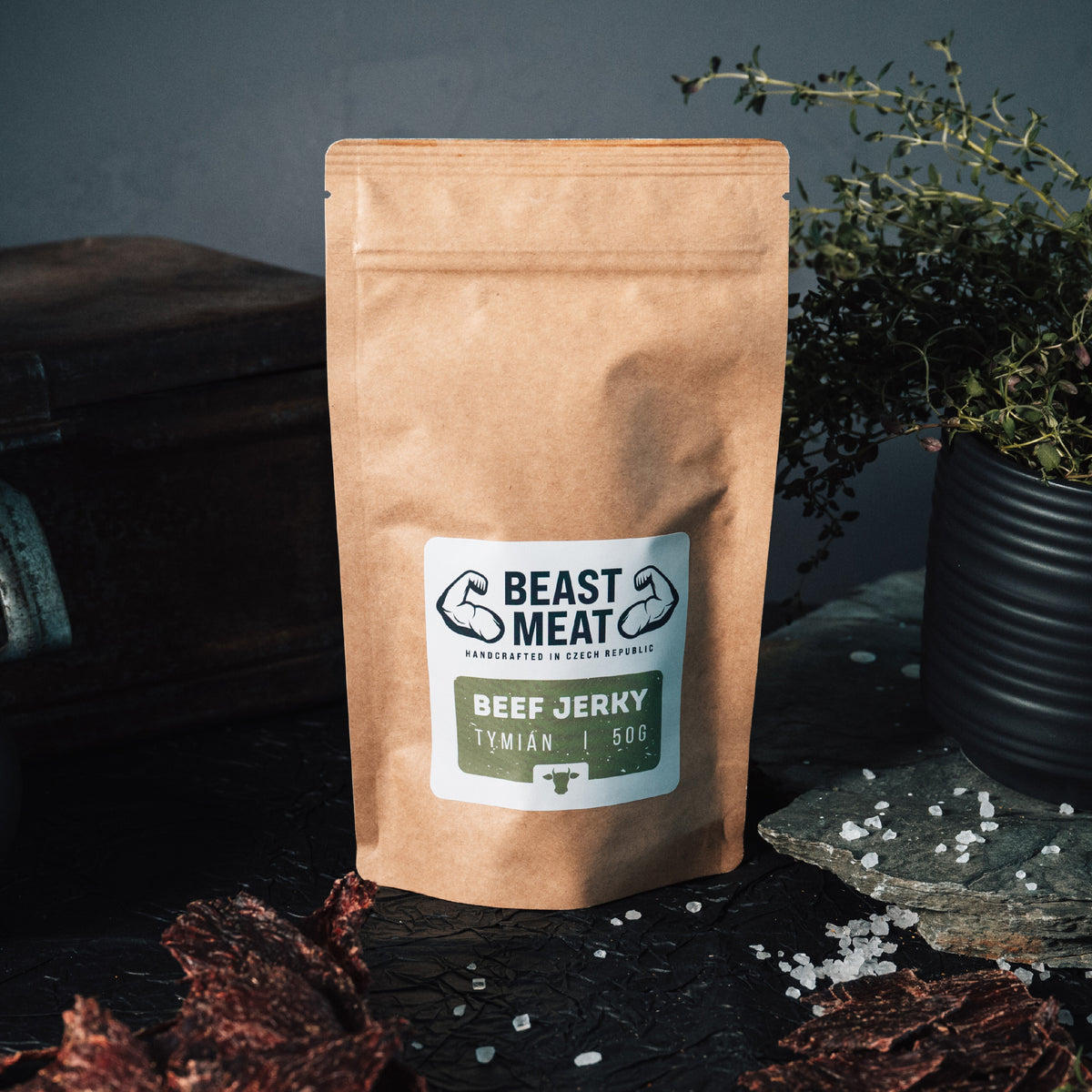 Hovězí jerky - Tymián