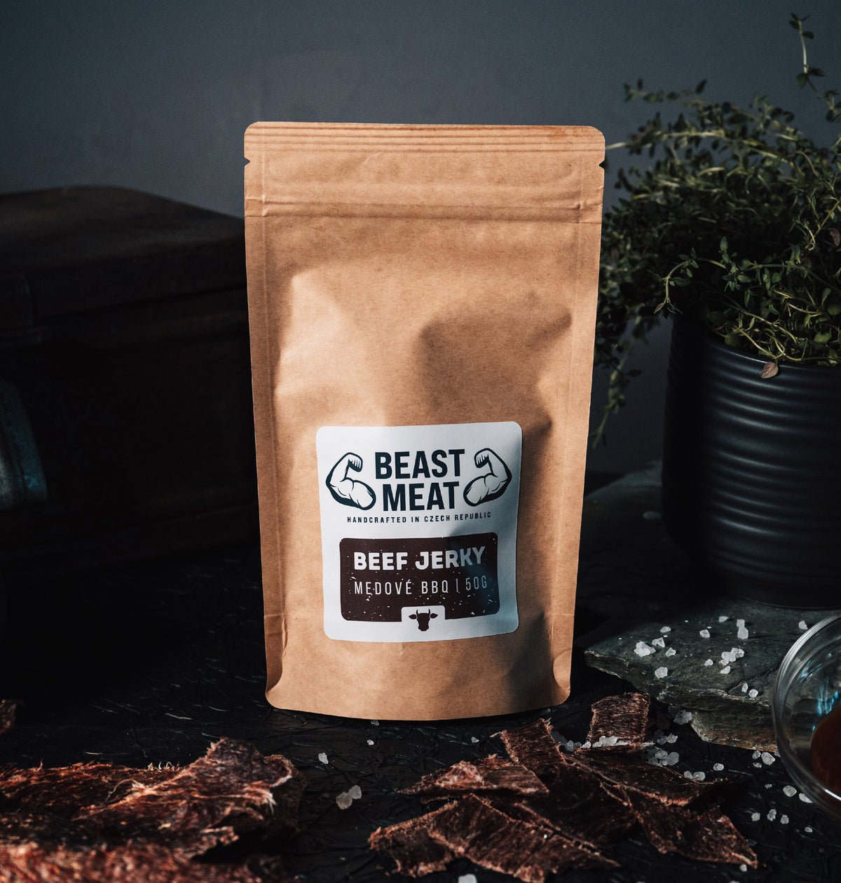 Hovězí jerky - Medové barbecue