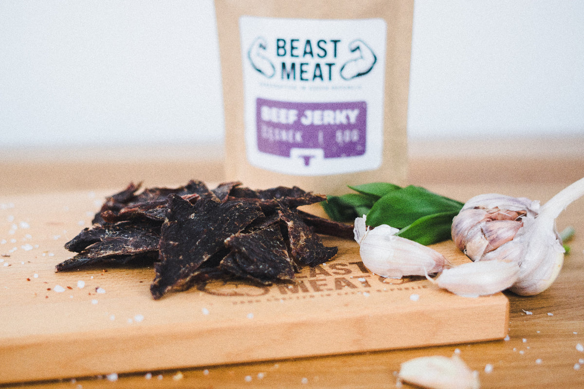 Hovězí jerky - Česnek