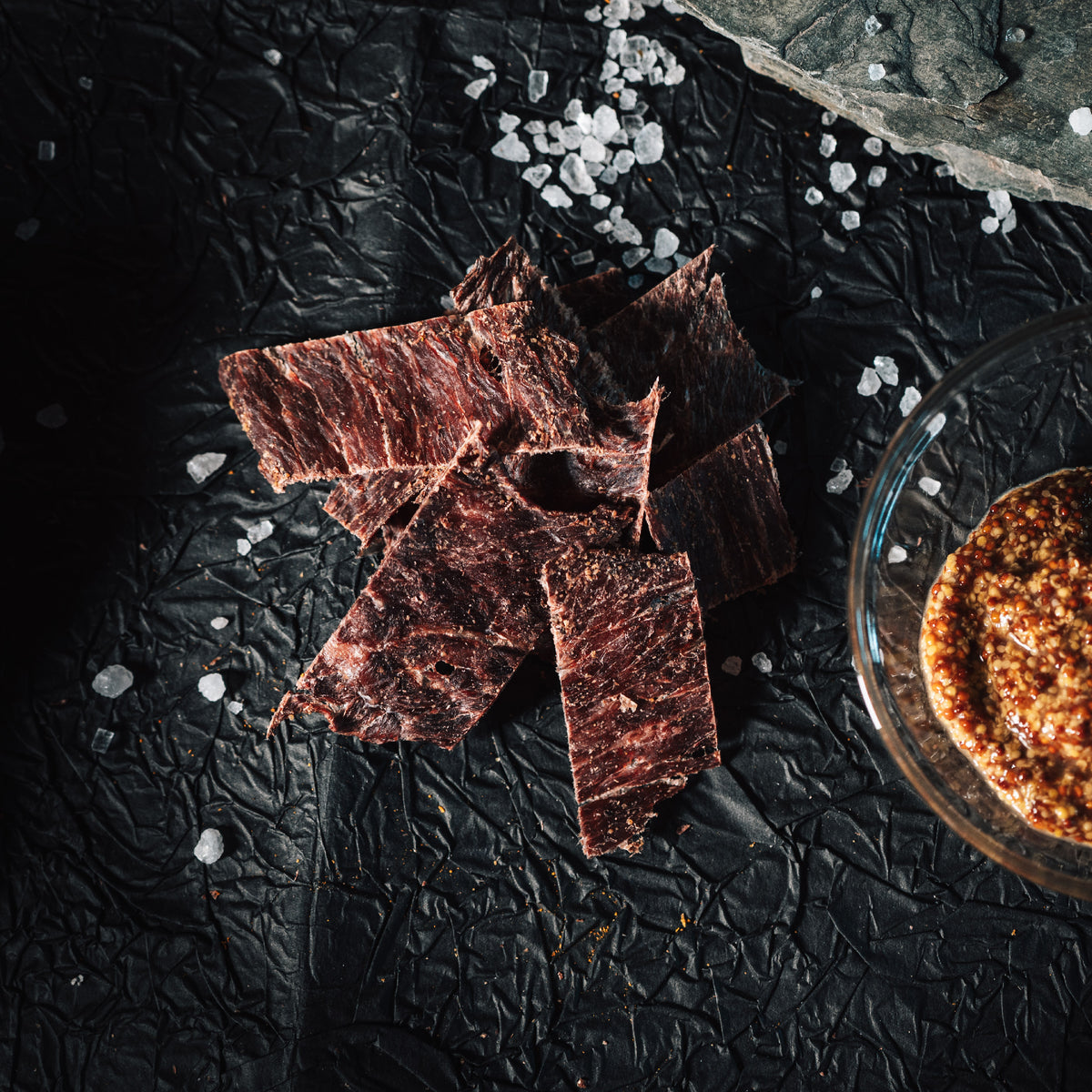 Hovězí jerky - Hořčice