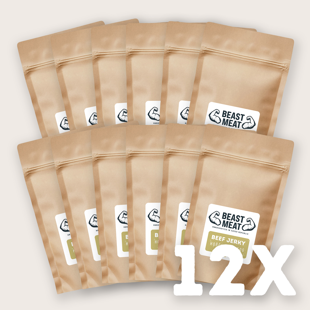 Výhodný set Hovězí jerky - Hořčice