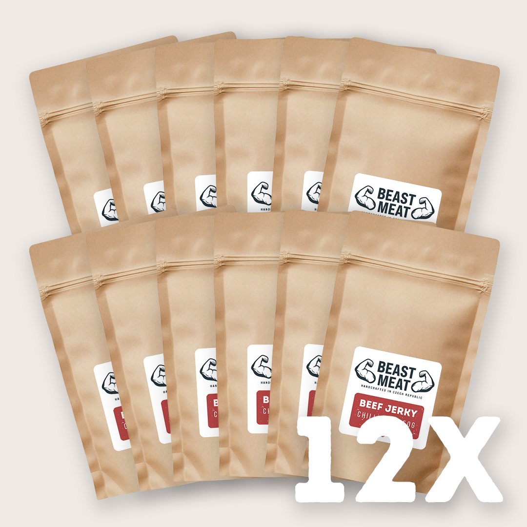 Výhodný set Hovězí jerky - Chilli