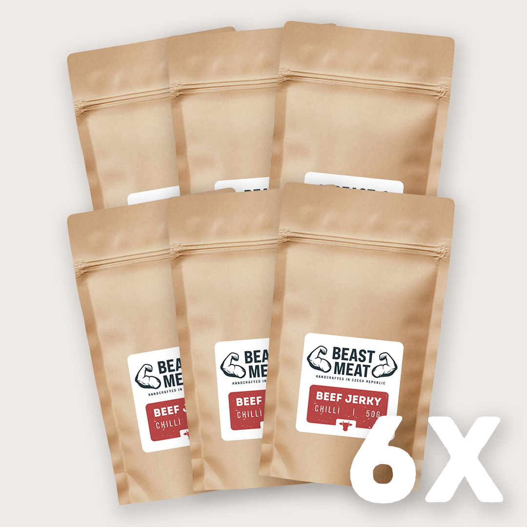 Výhodný set Hovězí jerky - Chilli